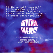 Back View : Universal Energy - UNIVERSAL ENERGY (LP, COLOURED VINYL) - Unknown / NRG1977