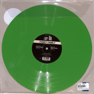 Back View : FUNKY FAMILY - FUNKY IS ON (180 G, GREEN COLOURED VINYL) - CLUB CULTURE RARITIES DFC / CCR-005