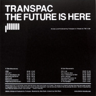 Back View : Transpac - THE FUTURE IS NOW (IN TRIBUTE TO THX 1138) (GREY VINYL) - Electro Records / ER016