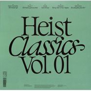 Back View : Various (Dam Swindle, Scan 7, Fouk, Demuir, Aadryiano) - HEIST CLASSICS VOL 01(LTD180G / CRISTAL CLEAR VINYL) - Heist Recordings / Heist070