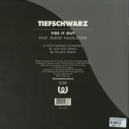 Back View : Tiefschwarz feat Ruede Hagelstein - FIRE IT OUT (DOP, FANGO RMXS) - Watergate Records / WGVINYL19