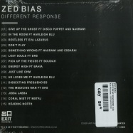 Back View : Zed Bias - DIFFERENT RESPONSE (CD) - Exit Records / EXITLP017CD