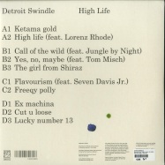 Back View : Dam Swindle - HIGH LIFE (2LP, 180 G VINYL, DL CODE) - Heist Recordings / HEISTLP01