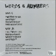 Back View : Nexda - WORDS & NUMBERS (LP) - Mannequin / MNQ 097