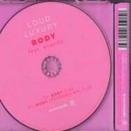 Back View : Loud Luxury feat. Brando - BODY (2-TRACK-MAXI-CD) - Kontor / 1020473KON