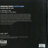 Back View : Horse Meat Disco & Kathy Sledge - FALLING DEEP IN LOVE (JOEY NEGRO REMIX) - Glitterbox / GLITS034