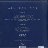 Back View : Crac - ALL FOR YOU (LP) - King Underground / KU065