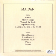 Back View : Boundaries - MAIDAN (ORANGE-BLACK VINYL) - Popup-Records / PPUR 5521