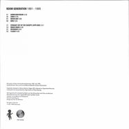 Back View : Boom Generation - 1991-1995 2LP - PROXY Records / PROXY01R2