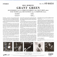 Back View : Grant Green - IDLE MOMENTS (LP) - Blue Note / 3579910