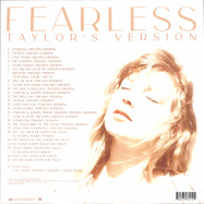 Back View : Taylor Swift - FEARLESS (TAYLORS VERSION) (LTD GOLD 3LP) - Republic / 3584510