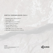 Back View : Various Artists - VORTEX CHRONOLOGIES EVO.2 (TRANSPARENT 2X12 INCH) - KR3 / KR3006