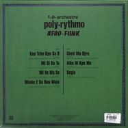 Back View : T.P.Orchestre Poly-Rythmo - AFRO FUNK (LP) - Pias-Acid Jazz / 39153601