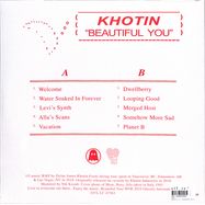 Back View : Khotin - BEAUTIFUL YOU (TRANSPARENT RED LP) - Ghostly International / 00158665