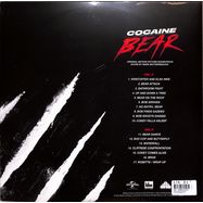 Back View : Mark Mothersbaugh - COCAINE BEAR (Crystal Clear White Splatter Vinyl) - Waxwork / WW180