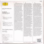Back View : Seiji Ozawa / Boston Symphony Orchestra - BERLIOZ: SYMPHONIE FANTASTIQUE (ORIGINAL SOURCE) (LP) - Deutsche Grammophon / 002894864506