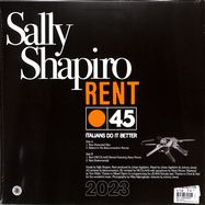 Back View : Sally Shapiro - RENT (HALLOWEEN ORANGE 12 INCH) - Italians Do It Better / IDIB172