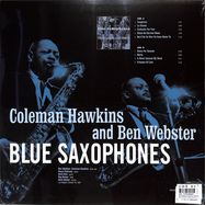 Back View : Ben Webster Coleman Hawkins - BLUE SAXOPHONES (Cool Blue LP) - Vinyl Passion / VPL90069