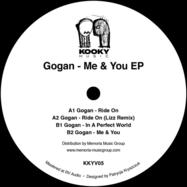 Back View : Gogan - RIDE ON EP (VINYL ONLY) - Kooky Music / KKYV05