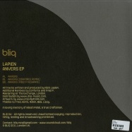 Back View : Lapien - ANVERS EP - Bliq / bliq04