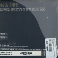 Back View : Wolfgang Voigt - RUECKVERZAUBERUNG 9 / MUSIK FUER KULTURINSTITUTIONEN (CD) - Profan / Profan CD 14