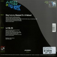 Back View : Slimkid3 & DJ Nu-Mark - KING / LET ME HIT IT (7 INCH) - Delicious Vinyl / dv9077-7