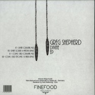 Back View : Greg Shepherd - DIVINE EP - finefood records / FINEFOOD008