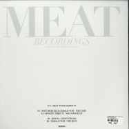 Back View : V/A (Matt Mor, Gerald VDH,Specific Objects, Joton) - MEAT YOUR MAKER 1 - MEAT RECORDINGS / MR006