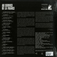 Back View : Nicolas Godin - AU SERVICE DE LA FRANCE (LP) - NCLS / Because Music / BEC5543424