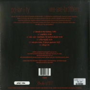 Back View : Po-lar-i-ty - WE-ARE-BROTHERS (LIMITED HAND-NUMBERED RED VINYL) - Yoruba / YSD91