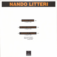 Back View : Nando Litteri - A.E.A.E.O. - PROXIMA / PROXIMA001