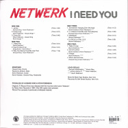 Back View : Netwerk - I NEED YOU (2LP) - Past Due / Pastduelp015