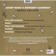 Back View : Aesop Rock & Homeboy Sandman - TRIPLE FAT LICE - Rhymesayers Entertainment / RSE341LP / 00154356