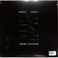 Back View : Young Fathers - HEAVY HEAVY (RED LP + POSTER) - Ninja Tune / ZEN285N
