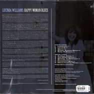 Back View : Lucinda Williams - HAPPY WOMAN BLUES (CLEAR VINYL) (LP) - Floating World Records / 1060201FWL