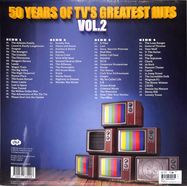 Back View : Various - 50 YEARS OF TVS GREATEST HITS VOL2 (col2LP) - Culturefactory / 783540