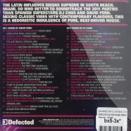 Back View : V/A mixed by DJ Chus & David Penn - DEFECTED IN THE HOUSE MIAMI 11 (2CD) - Defected / ith39cd
