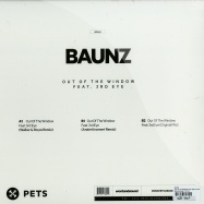 Back View : Baunz - OUT OF THE WINDOW FEAT 3RD EYE (ANDRE KRONERT, WALKER+ROYCE RMXS) - Pets Recordings / PETS039