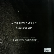 Back View : Patrice Scott - THE DETROIT UPRIGHT EP - Sistrum / SIS026