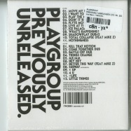 Back View : Playgroup - PREVIOUSLY UNRELEASED (LTD. 2XCD) - Yes Wave / YWCD001