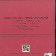 Back View : V/A (Soramimi, Cory James, Arthur Kimskii, Chanski) - MOFF002 (VINYL ONLY) - Monday Off / MOFF002