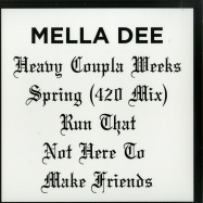 Back View : Mella Dee - NOT HERE TO MAKE FRIENDS EP - Shall Not Fade / SNF030