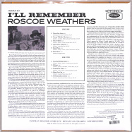 Back View : Roscoe Weathers - I LL REMEMBER (LP) - Jazzman / JMANLP123