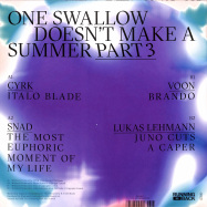 Back View : Various Artists - ONE SWALLOW DOESNT MAKE A SUMMER PART 3 - Running Back / RB085.3
