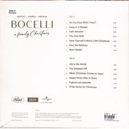 Back View : Andrea Bocelli,Matteo/Bocelli,Virginia / Feliciano,Jose/Martin,Hugh/John Lennon - A FAMILY CHRISTMAS (LTD. GOLD VINYL) (LP) - Decca / 4828037