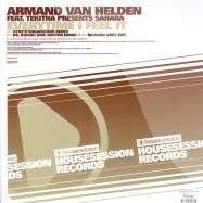Back View : Armand van Helden - EVERYTIME I FEEL - SYKE N SUGARSTARR / DR KUCHO / RICHARD GREY RMXS - Housesession / hsr006