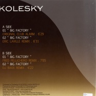 Back View : Kolesky - BIG FACTORY - Falco008