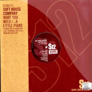 Back View : Soft House Company - WHAT YOU NEED - Simply Vinyl / s12dj111