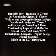 Back View : Benedikt Frey - RUNNING IN CIRCLES - Live At Robert Johnson / Playrjc 022