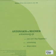 Back View : Antonakis & Regnier - WIESENWEG EP (LTD CLEAR GREEN VINYL) - The Healing Company / thc02